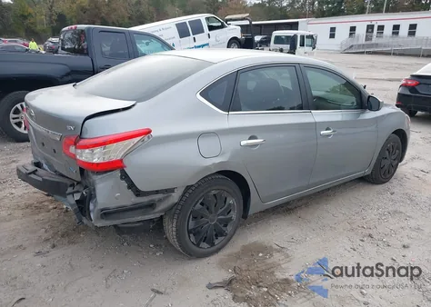 2014 Nissan Sentra Sv из США, поврежденный, VIN 3N1AB7AP3EY234555